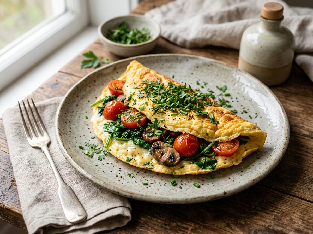 Omlet sa povrćem